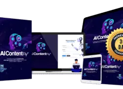 "AIContentFly dashboard interface showcasing AI writing tools"