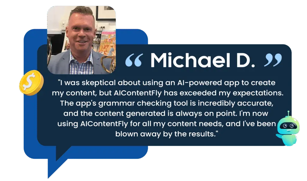 AIContentFly pros and cons breakdown graphic