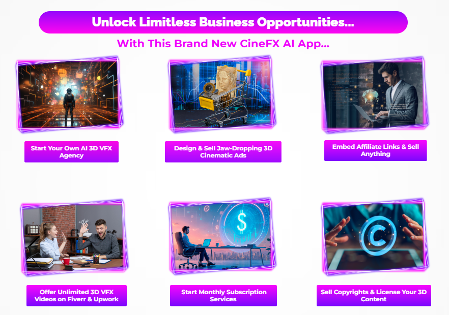 CineFX AI before and after cinematic video example